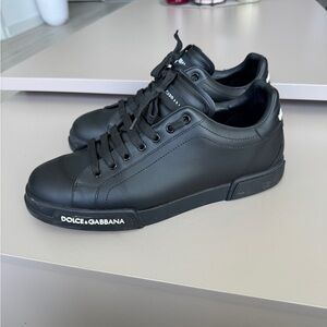 Dolce & Gabbana men’s sneakers, black, size 10 men’s